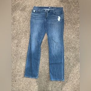 Blue 7 for all mankind size 34 mens denim jeans